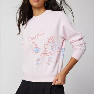 Project Social T x Urban Outfitters Ciao Bella Dinner Party Crew NWOT